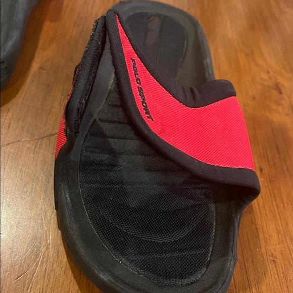 Polo Sport Ralph Lauren Slides Sandals Shoes Vintage red Mens Size 13 main image 13